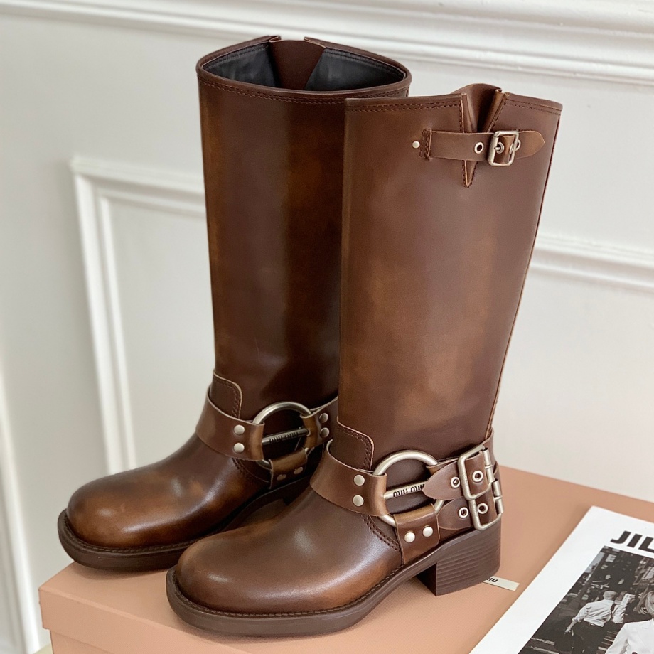 [홍콩명품,MIU MIU] 미우미우 25SS 여성 롱부츠 WA5906 DN 홍콩명품의류,구매대행,온라인명품