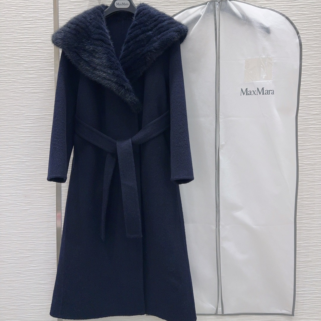 [홍콩명품.MAXMARA] 막스마라  2025 여성용 +캐시미어+밍크퍼코트 WA5955 JS 홍콩명품의류,구매대행,온라인명품