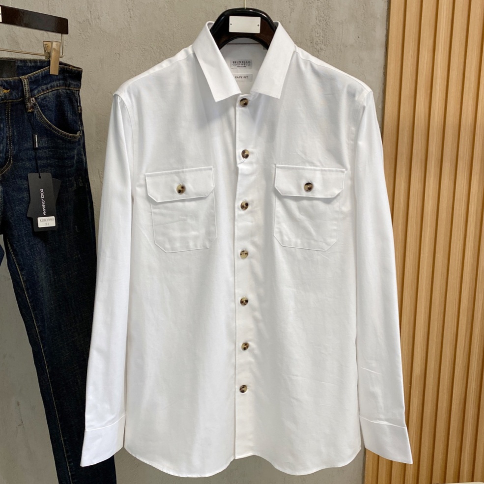 [홍콩명품.BRUNELLO CUCINELLI]브루넬로 쿠치넬리 2025 남성용 셔츠 BL1287 YB 홍콩명품의류,구매대행,온라인명품