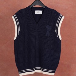 [홍콩명품.AMI] 아미 2025 남성용 울 조끼 AM039 YB 홍콩명품의류,구매대행,온라인명품