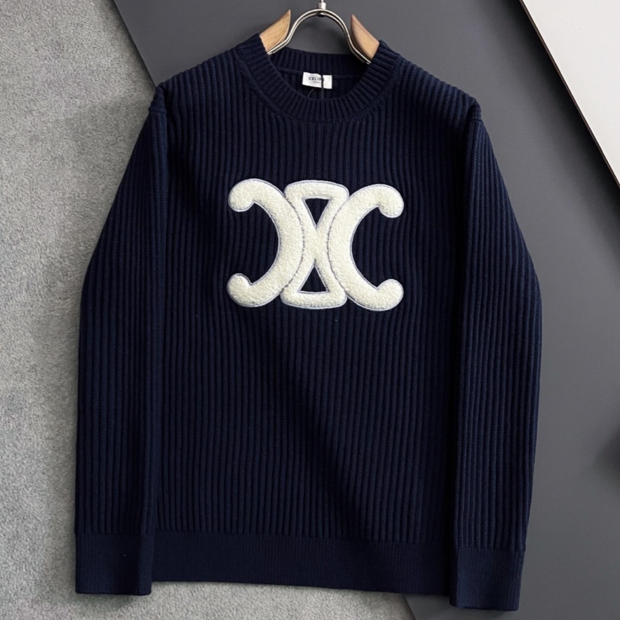 [홍콩명품.CELINE] 셀린느 2025 남성용 울혼방 풀오버 CN107 YB홍콩명품의류,구매대행,온라인명품