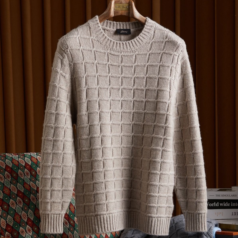 [ 홍콩명품.BRIONI ] 브리오니 2025 남성용 캐시미어 풀오버 GT280 YB 홍콩명품의류,구매대행,온라인명품