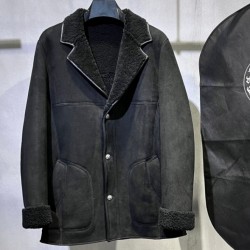 [홍콩명품.CHROME HEARTS] 크롬하츠 2025 남성 모피일체 양가죽코트 GC417 HD 홍콩명품의류,구매대행,온라인명품