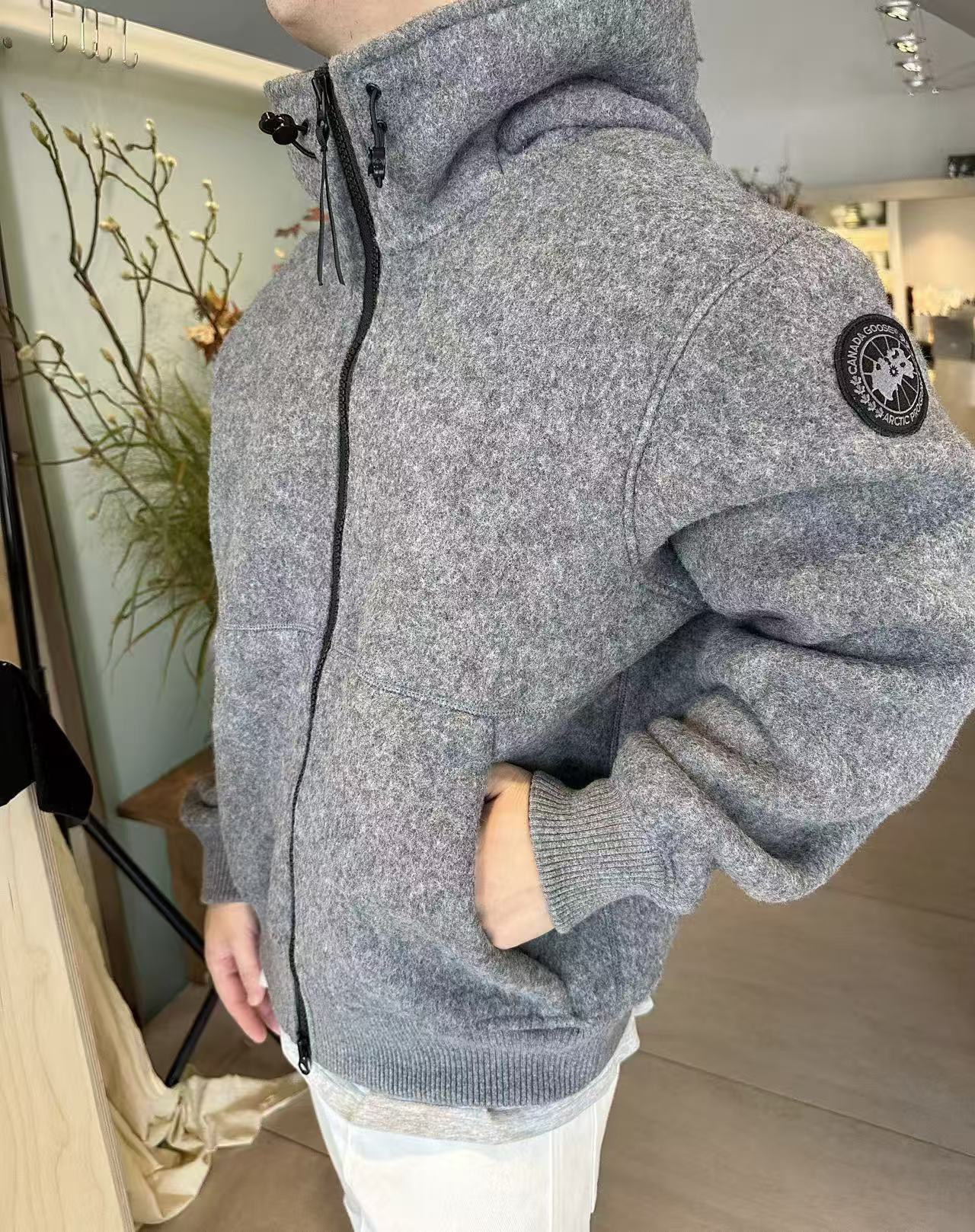 [ 홍콩명품.CANADA GOOSE ] 캐나다 구스 2025 남성용 울혼방자켓 CG 008 HD 홍콩명품의류,구매대행,온라인명품