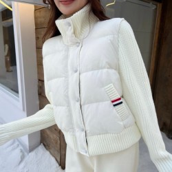 [홍콩명품.THOM BROWNE ] 톰 브라운 2025 여성 울+구스다운 패딩 WA5993 JS 홍콩명품의류,구매대행,온라인명품