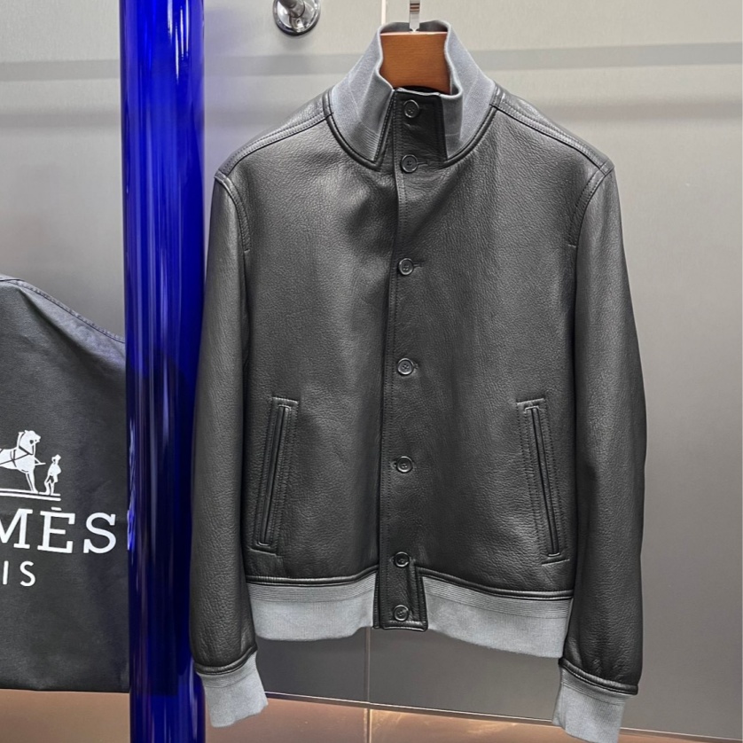 [홍콩명품.HERMES] 에르메스 2025 남성용 양가죽자켓 HM456 HD 홍콩명품의류,구매대행,온라인명품