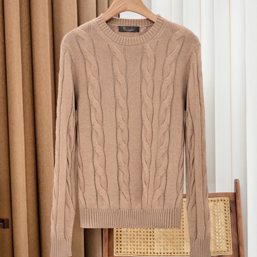 [홍콩명품.loro piana]로로피아나 2025 남성용 울+캐시미어 풀오버LP673 YB 홍콩명품의류,구매대행,온라인명품