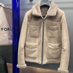 [홍콩명품,TOM FORD] 톰포드 2025 남성용 모피일체 양가죽 코트 TF171 HD 홍콩명품의류,구매대행,온라인명품