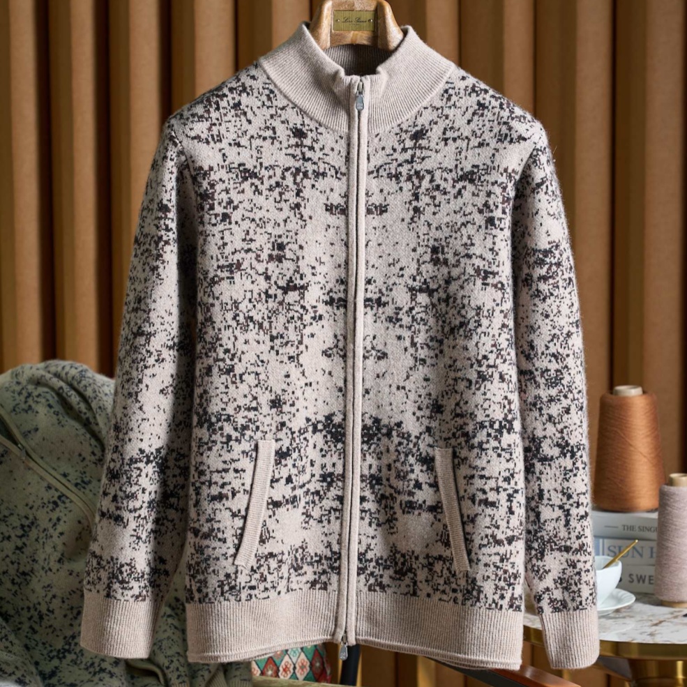 [홍콩명품.BRUNELLO CUCINELLI]브루넬로 쿠치넬리 2025 남성용 울+캐시미어 가디건 BL1316 HD 홍콩명품의류,구매대행,온라인명품