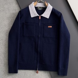 [홍콩명품.loro piana] 로로피아나 2025 남성용 울혼방 가디건 LP719 YB 홍콩명품의류,구매대행,온라인명품