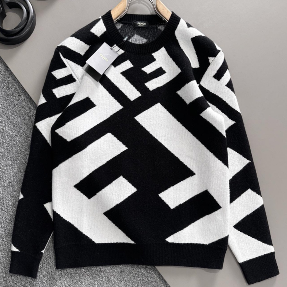 [홍콩명품,FENDI] 펜디 2025 남성용 니트 풀오버 FD666 PD 홍콩명품의류,구매대행,온라인명품