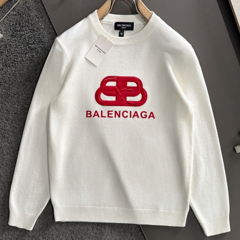 [홍콩명품.BALENCIAGA] 발렌시아가 2025 남성용 니트 풀오버 BL1288 PD 홍콩명품의류,구매대행,온라인명품
