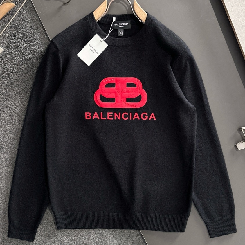 [홍콩명품.BALENCIAGA] 발렌시아가 2025 남성용 니트 풀오버 BL1289 PD 홍콩명품의류,구매대행,온라인명품
