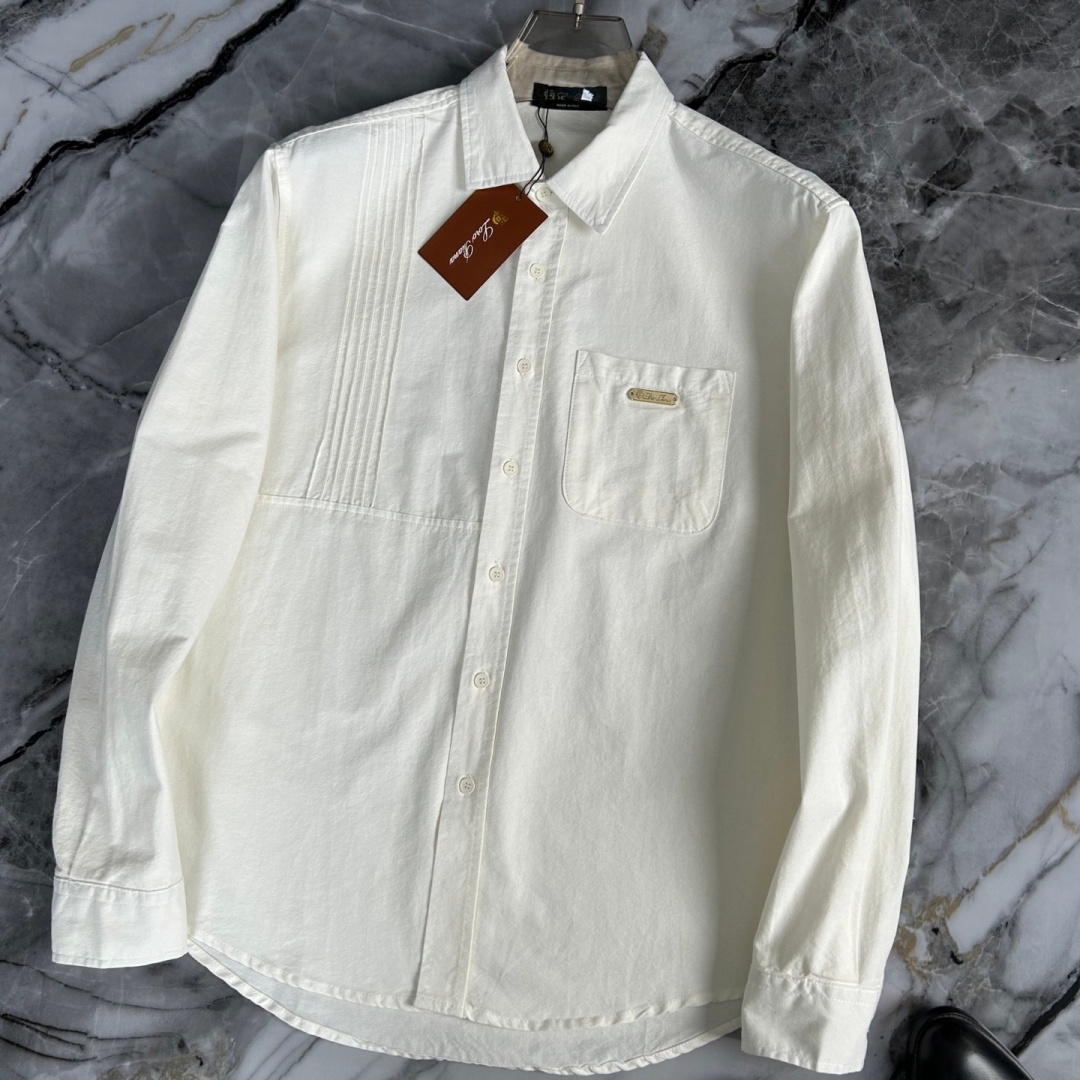 [홍콩명품.loro piana]로로피아나 2025 남성용 셔츠LP746 PD 2컬러 홍콩명품의류,구매대행,온라인명품