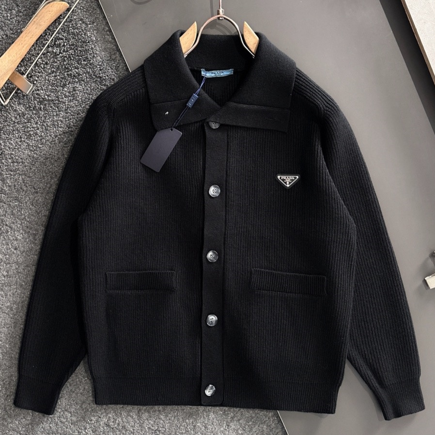 [홍콩명품.PRADA] 프라다 2025 남성용 울가디건 PD1591 PD 홍콩명품의류,구매대행,온라인명품