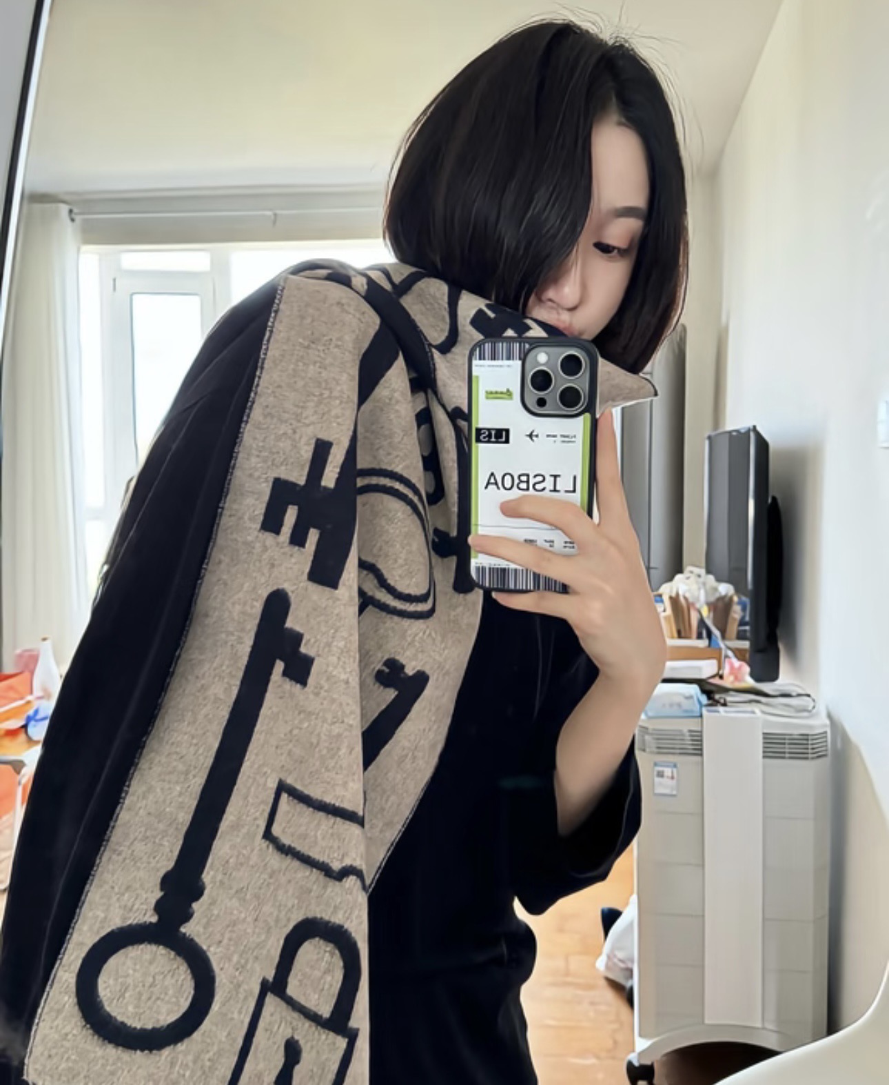 [홍콩명품.HERMES] 에르메스 2025 남여공용 캐시미어 스카프 SN1060 SG1 홍콩명품의류,구매대행,온라인명품