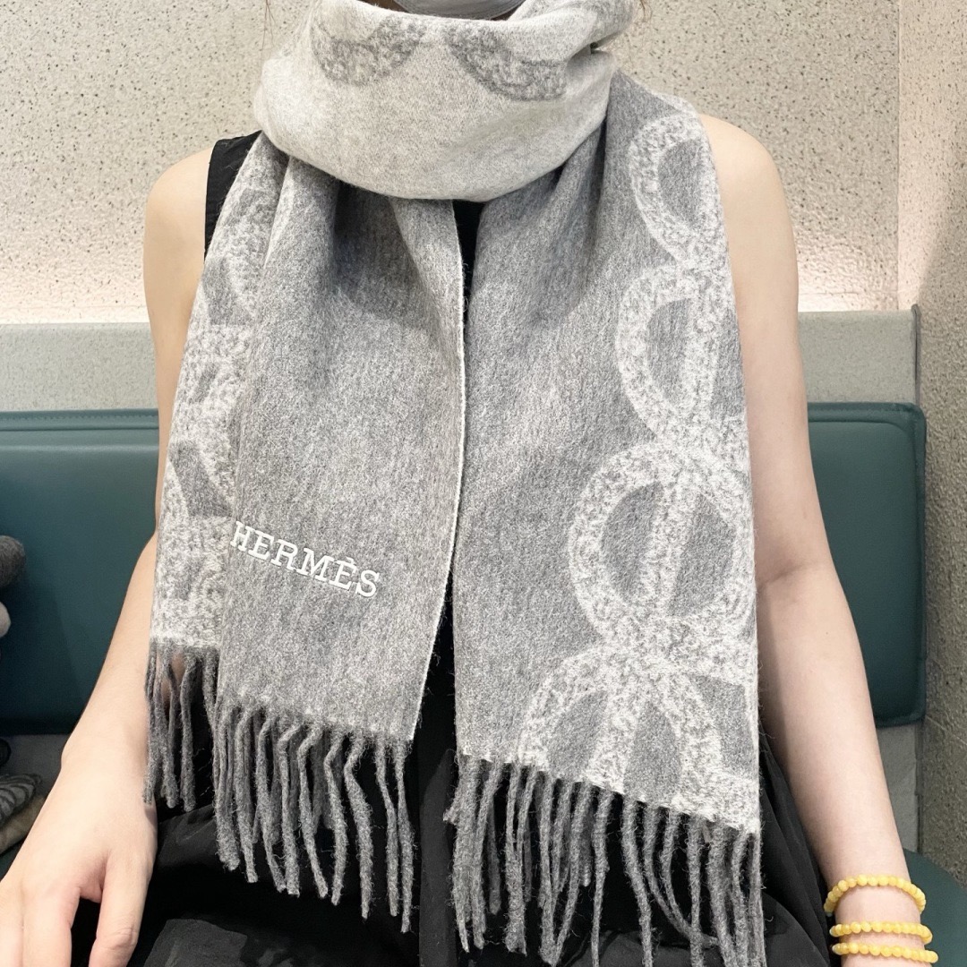 [홍콩명품.HERMES] 에르메스 2025 남여공용 캐시미어 스카프 SN1080 SG1 홍콩명품의류,구매대행,온라인명품