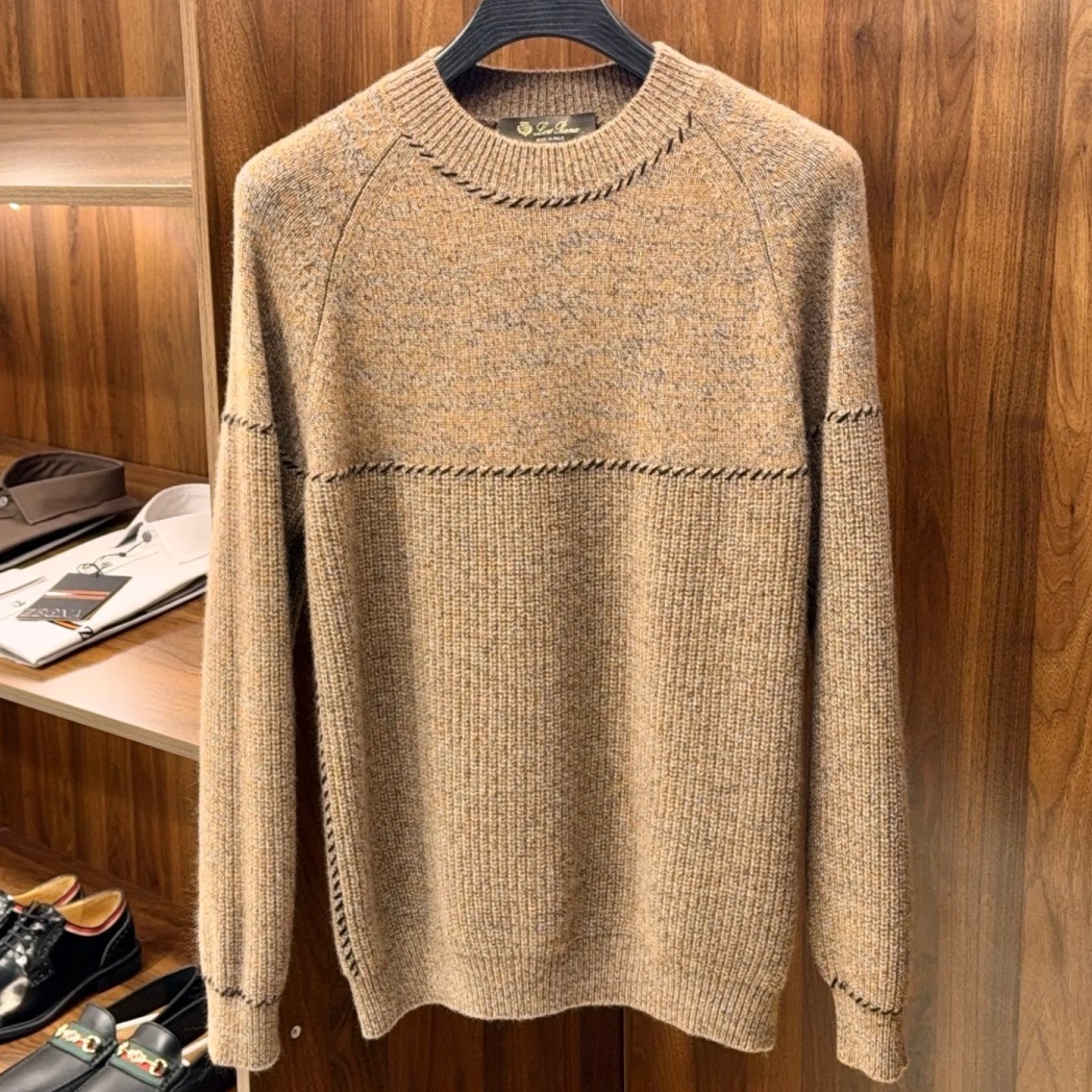 [홍콩명품.loro piana]로로피아나 2025 남성용< 핸드메이드> 캐시미어 풀오버 LP768 HD 홍콩명품의류,구매대행,온라인명품