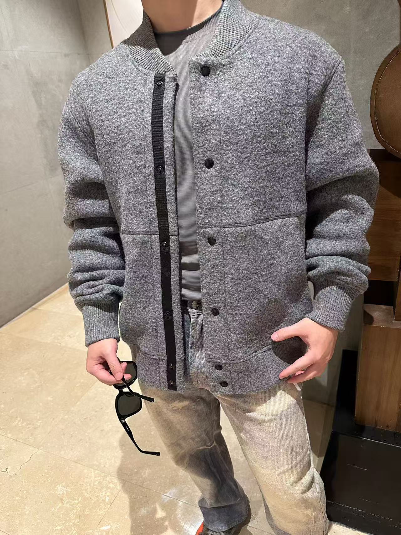 [ 홍콩명품.CANADA GOOSE ] 캐나다 구스 2025 남성용 울혼방자켓 CG 014 HD 홍콩명품의류,구매대행,온라인명품