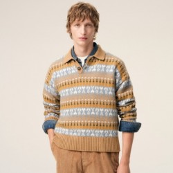 [홍콩명품.AMI] 아미 2025 남성용 울 풀오버 AM045 YB 홍콩명품의류,구매대행,온라인명품