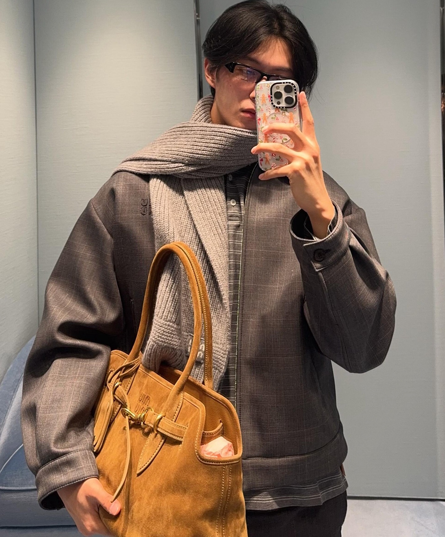 [홍콩명품,MIU MIU] 미우미우 25SS 로고 자켓 MM062 HD, 홍콩명품의류,구매대행,온라인명품