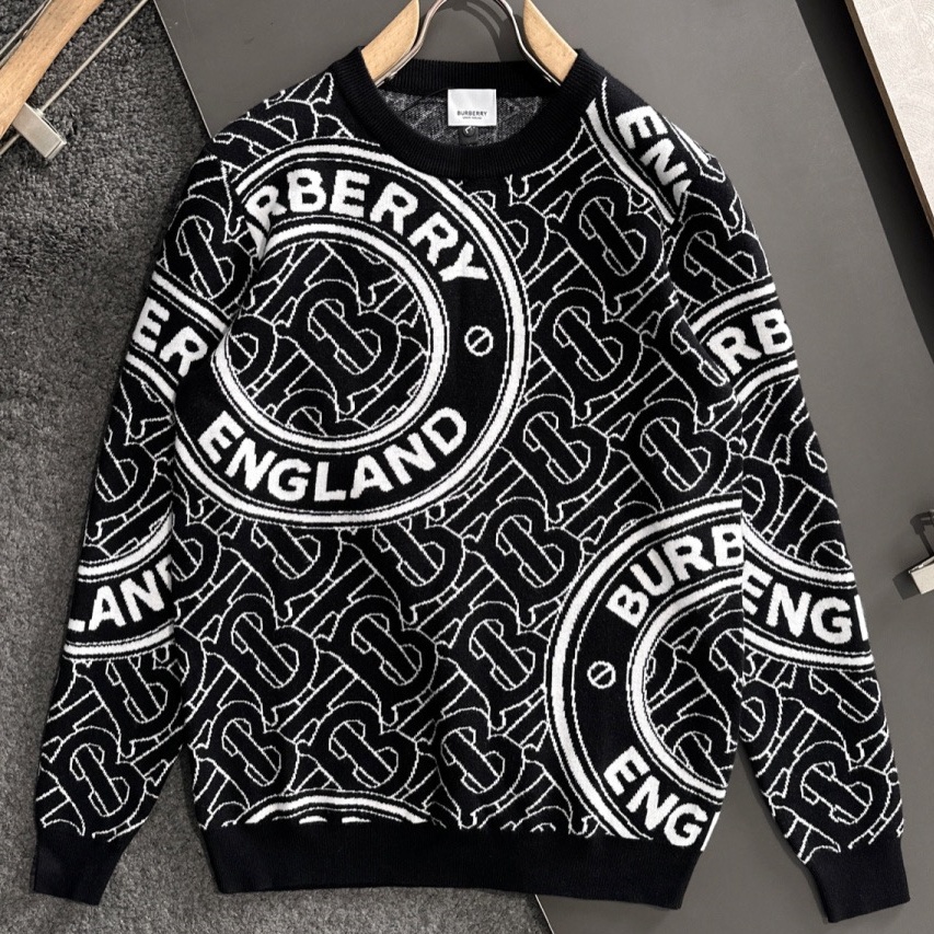 [홍콩명품.BURBERRY] 버버리 2026 남성용 니트풀오버 BU1486 PD 홍콩명품의류,구매대행,온라인명품