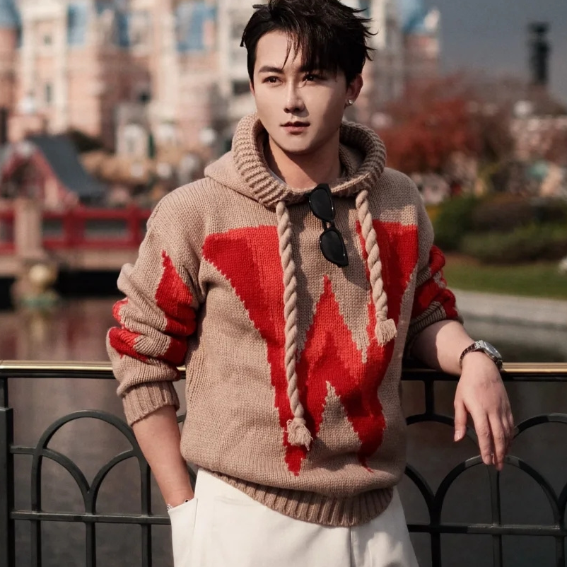 [홍콩명품.JWANDESON] JW앤더슨 2026 남성용 울혼방 풀오버 GT363 PD 홍콩명품의류,구매대행,온라인명품