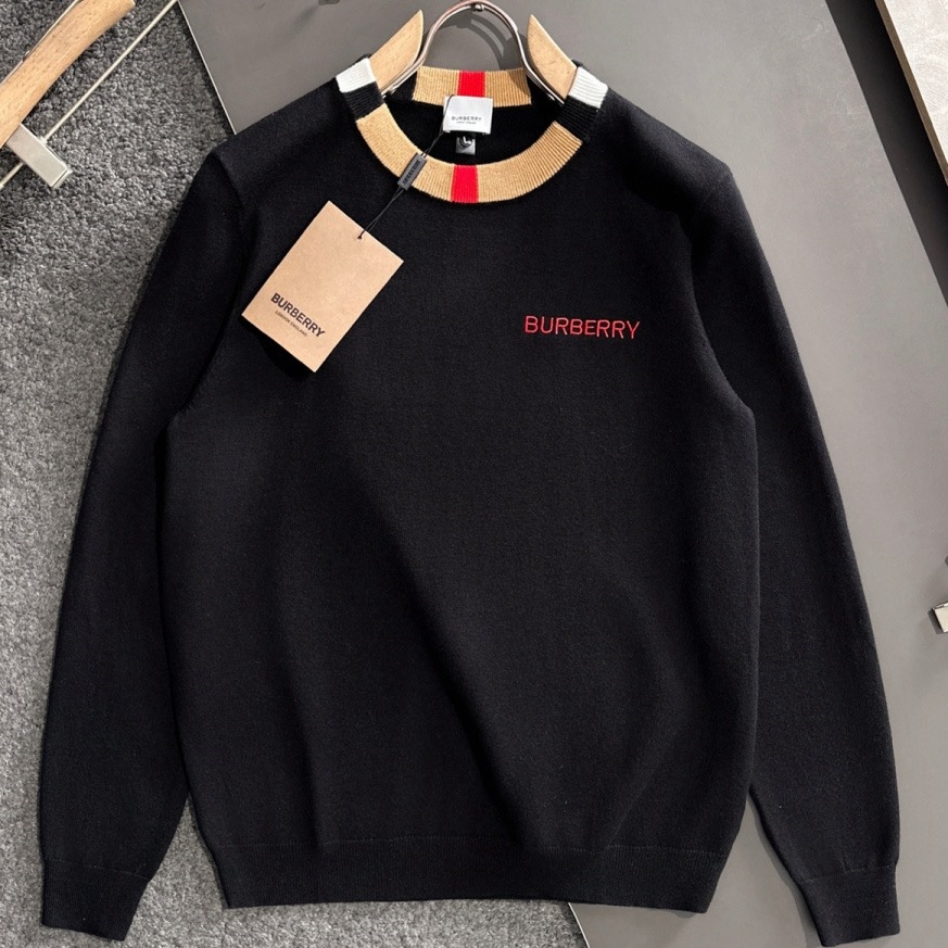 [홍콩명품.BURBERRY] 버버리 2026 남성용 니트풀오버 BU1507 PD 홍콩명품의류,구매대행,온라인명품