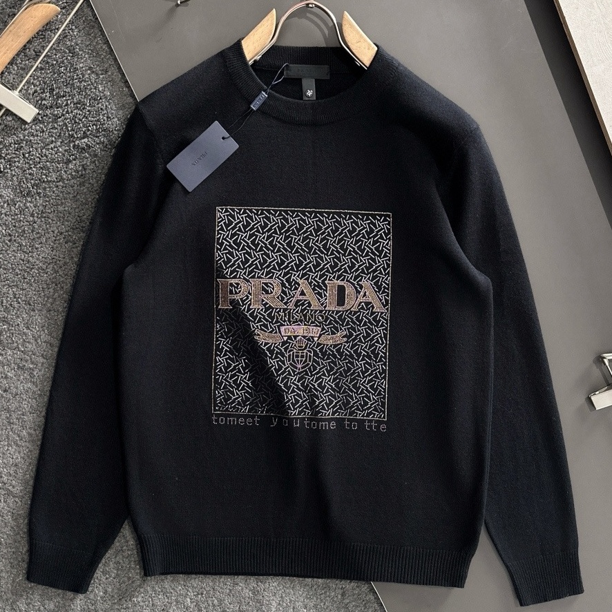 [홍콩명품.PRADA] 프라다 2026 남성용 니트풀오버 PD1674 PD 홍콩명품의류,구매대행,온라인명품