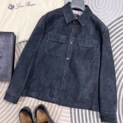 [홍콩명품.loro piana]로로피아나 2026 남성용 양가죽 자켓 LP872 YB 홍콩명품의류,구매대행,온라인명품