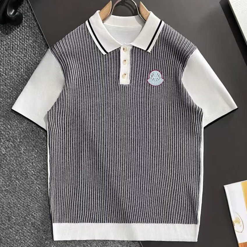 [홍콩명품.MONCLER] 몽클레어 2025 남성용 니트반팔 MQ1623 PD 홍콩명품의류,구매대행,온라인명품