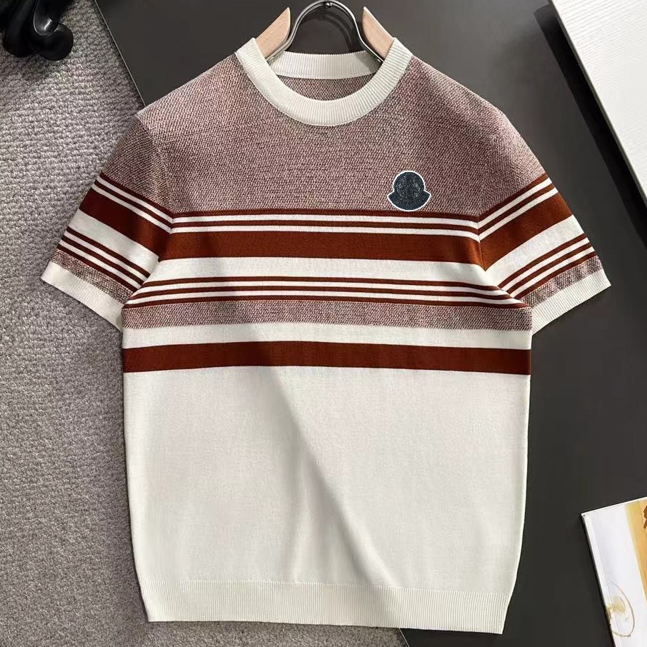 [홍콩명품.MONCLER] 몽클레어 2025 남성용 니트반팔 MQ1625 PD 홍콩명품의류,구매대행,온라인명품