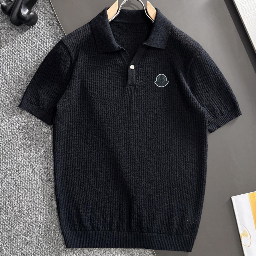 [홍콩명품.MONCLER] 몽클레어 2025 남성용 니트반팔 MQ1627 PD 홍콩명품의류,구매대행,온라인명품