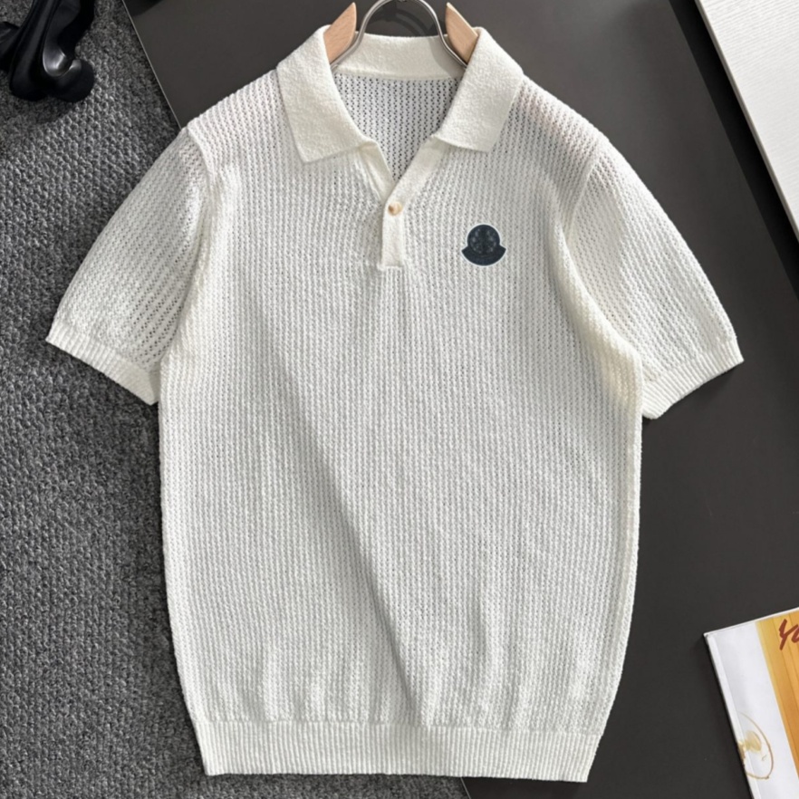 [홍콩명품.MONCLER] 몽클레어 2025 남성용 니트반팔 MQ1628 PD 홍콩명품의류,구매대행,온라인명품