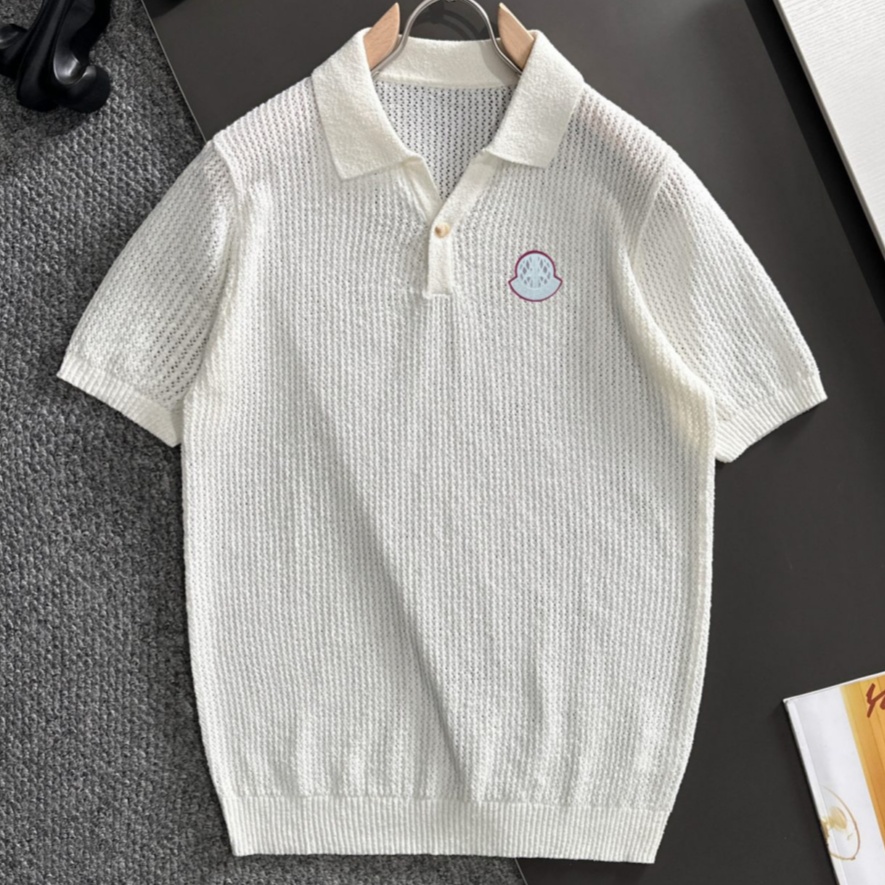 [홍콩명품.MONCLER] 몽클레어 2025 남성용 니트반팔 MQ1630 PD 홍콩명품의류,구매대행,온라인명품