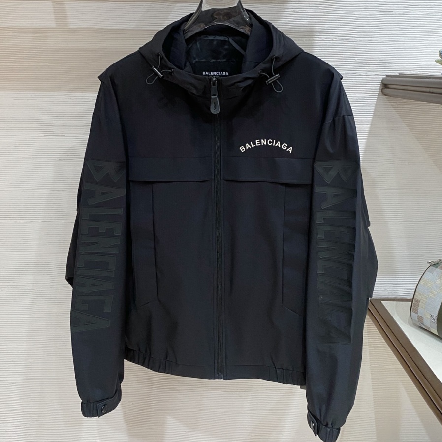 [홍콩명품.BALENCIAGA] 발렌시아가 2026 남성용 바람막이 후드자켓 BL1353 PD 홍콩명품의류,구매대행,온라인명품