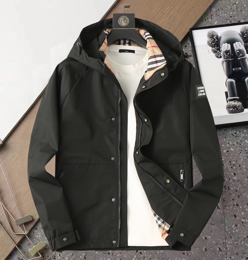 [홍콩명품.BURBERRY] 버버리 2026 남성용 바람막이 후드자켓 BU1560  ZW 홍콩명품의류,구매대행,온라인명품