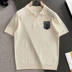 [홍콩명품.BURBERRY] 버버리 2026 남성용 니트반팔 BU1567 PD 홍콩명품의류,구매대행,온라인명품