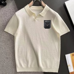 [홍콩명품.PRADA] 프라다 2026 남성용 니트반팔 PD1747 PD 홍콩명품의류,구매대행,온라인명품