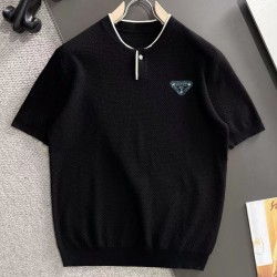 [홍콩명품.PRADA] 프라다 2026 남성용 니트반팔 PD1749 PD 홍콩명품의류,구매대행,온라인명품