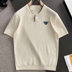 [홍콩명품.PRADA] 프라다 2026 남성용 니트반팔 PD1750 PD 홍콩명품의류,구매대행,온라인명품