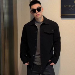 [홍콩명품.BURBERRY] 버버리 2026 남성용 울자켓 BU1579 HHB 홍콩명품의류,구매대행,온라인명품