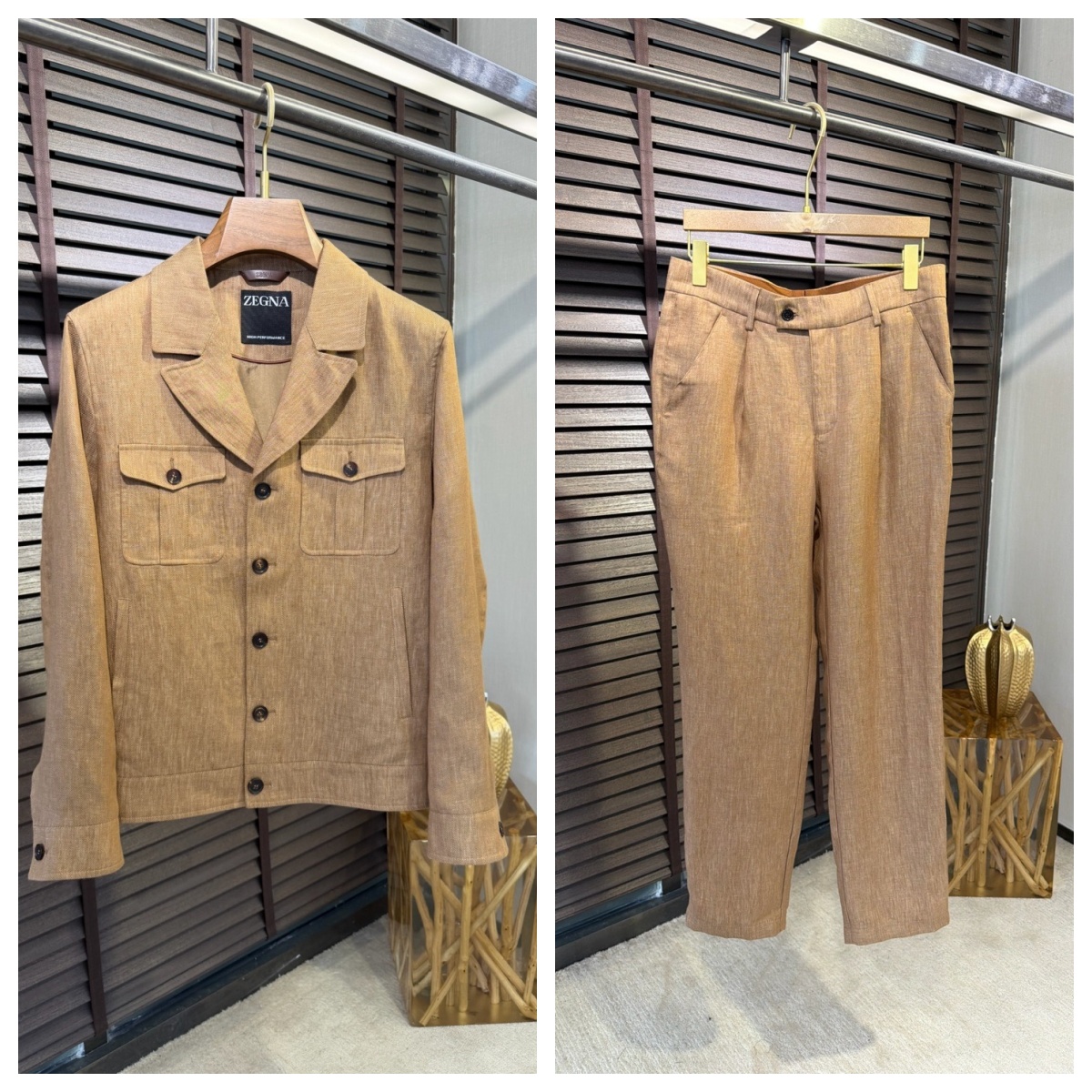 [홍콩명품.ZEGNA] 제냐 2026 남성용 린넨 자켓세트 ZN822 HD 홍콩명품의류,구매대행,온라인명품