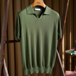 [홍콩명품.BRUNELLO CUCINELLI]브루넬로 쿠치넬리 2026 남성용 니트반팔 BL1427 YB 홍콩명품의류,구매대행,온라인명품