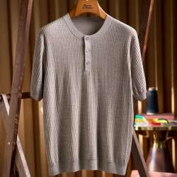 [홍콩명품.BRUNELLO CUCINELLI]브루넬로 쿠치넬리 2026 남성용 니트반팔 BL1428 YB 홍콩명품의류,구매대행,온라인명품