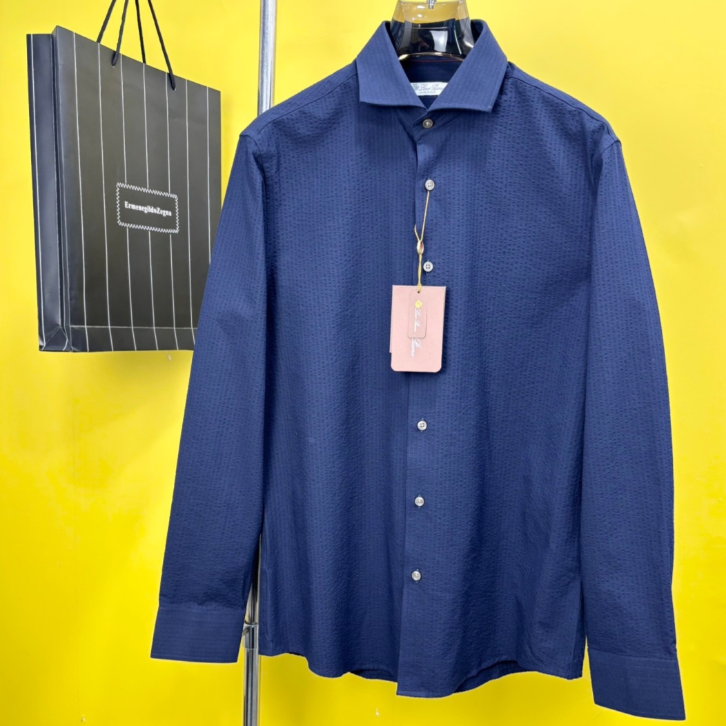 [홍콩명품.loro piana] 로로피아나 2026 남성용 셔츠 LP1025 YB 홍콩명품의류,구매대행,온라인명품