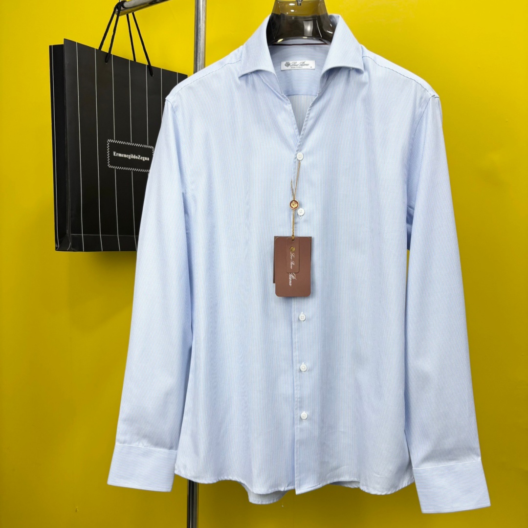 [홍콩명품.loro piana] 로로피아나 2026 남성용 셔츠 LP1027 YB 홍콩명품의류,구매대행,온라인명품