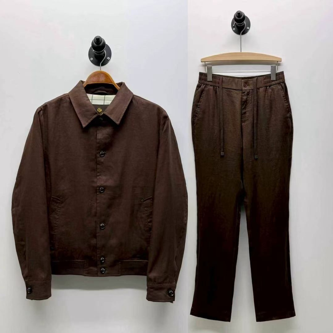 [홍콩명품.loro piana] 로로피아나 2026 남성용 린넨자켓세트 LP1062 HD 홍콩명품의류,구매대행,온라인명품