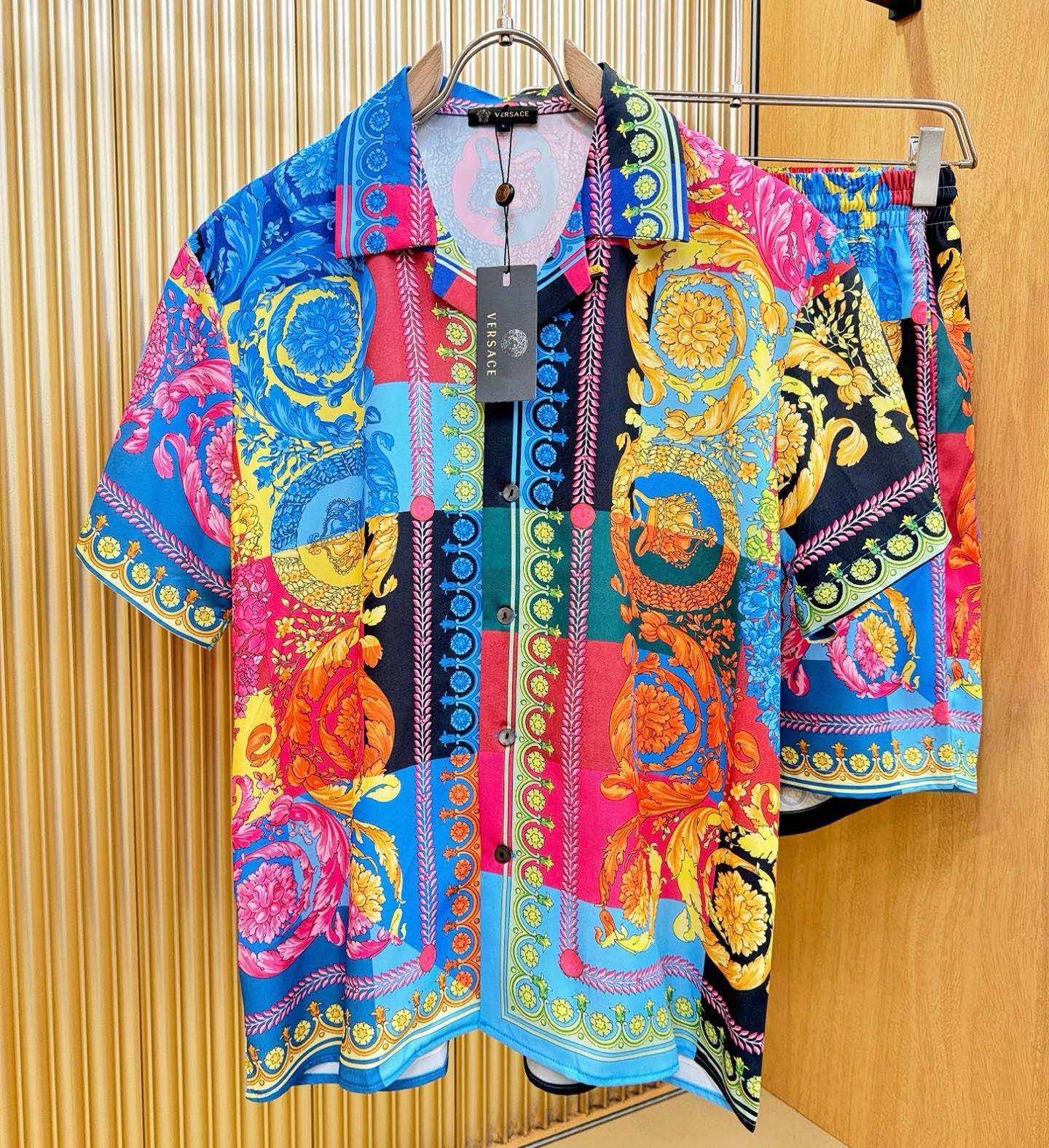 [홍콩명품 VERSACE] 베르사체 2026 남성용 실크 반팔셔츠세트 VC264 PD 홍콩명품의류,구매대행,온라인명품