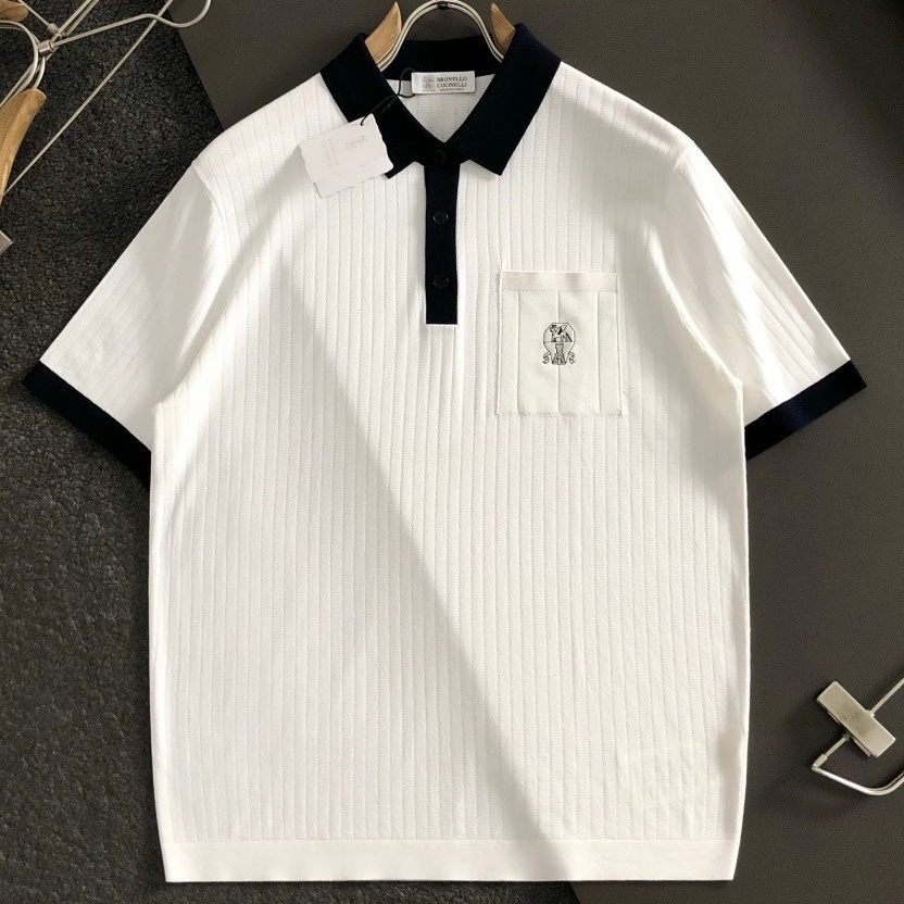 [홍콩명품.BRUNELLO CUCINELLI]브루넬로 쿠치넬리 2026 남성용 니트반팔 BL1494 YB 홍콩명품의류,구매대행,온라인명품